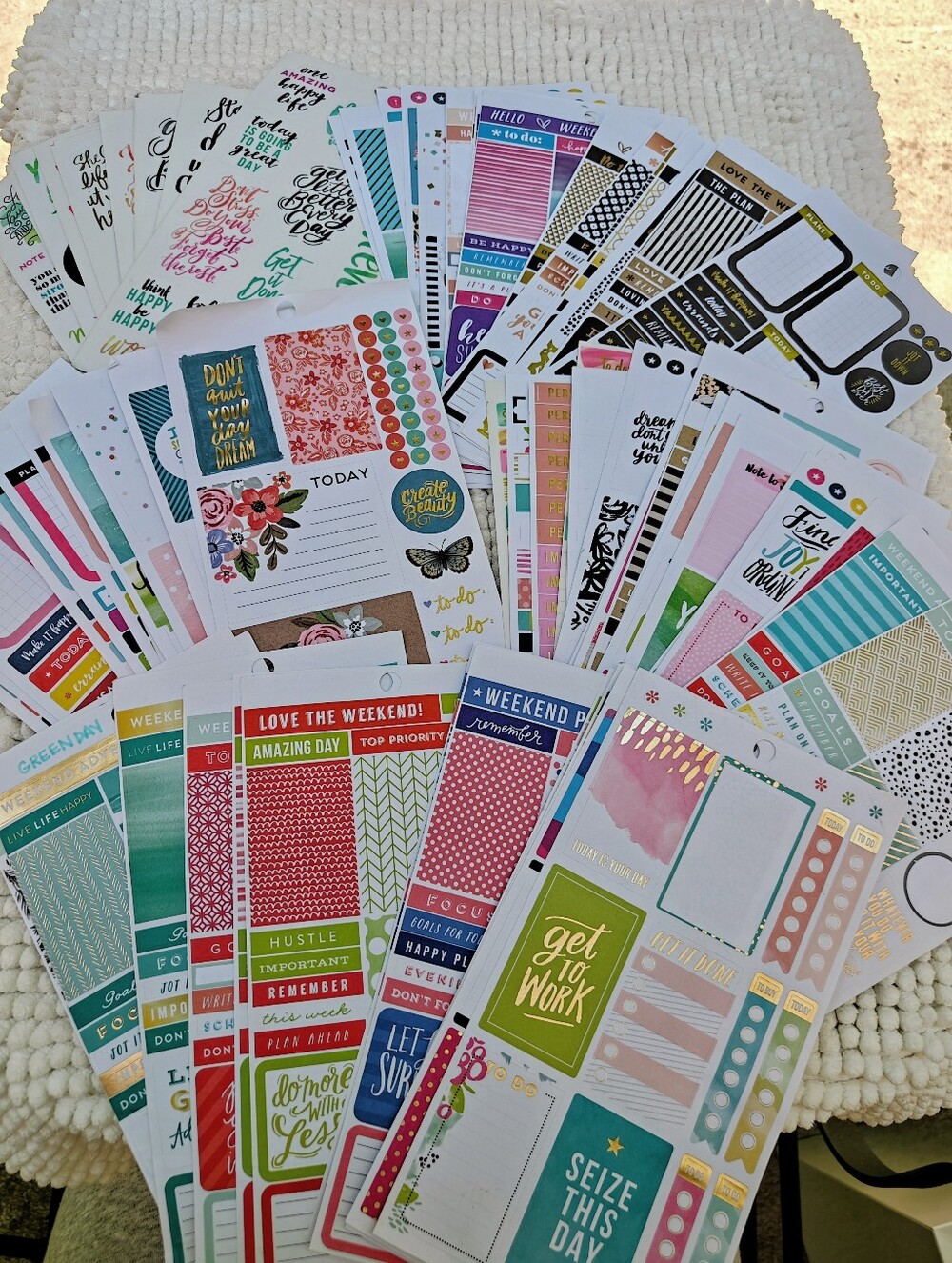 MEGA 80 Pc HAPPY PLANNER STICKER BUNDLE